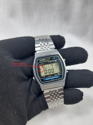 Casio (248) W-35 Marlin Alarm Chronograph Retro Quartz Watch 80s