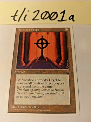 MTG Miscut Misprint Tormod's Crypt Chronicles Magic the Gathering NM EDH Cube