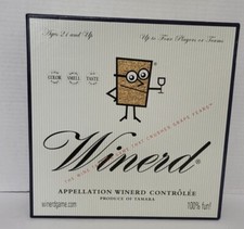 Winerd Adult Board Game 2003 Wine Tasting Gam...