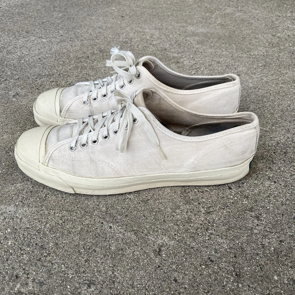 60s Converse Vintage Mens Net Star Low SIZE 13 Blue Label USA Tennis Shoe Kramer - Image 2 of 4