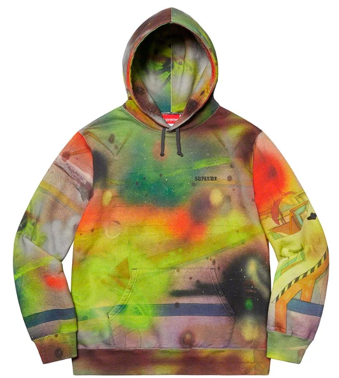 SUPREME :) Sweat à capuche SS20 Rammellzee MOYEN 100% NEUF AUTHENTIQUE JAMAIS OUVERT