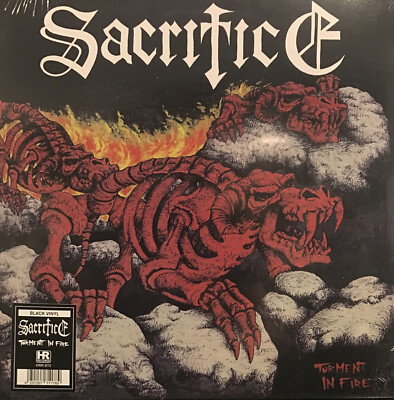 独LP Sacrifice Torment In Fire HRR870 High Roller Records 未開封 /00260 Sacrifice – Torment In Fire LP 2022 High Roller Records
