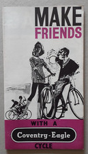 Coventry-Eagle Bicycle Brochure 1963 - Elite Hawk Flight Autocrat Ambler Vogue