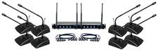 Wireless 8 Channel UHF Microphone System (Digital-Conference -8) DIGITALCONF8