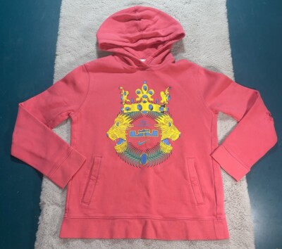 Nike Hoodie Lebron James Basketball Pullover Youth Size XL