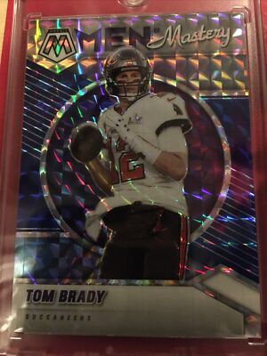 2021 PANINI MOSAIC TOM BRADY MEN OF MASTERY BLUE /99 RARE NO.MM-2 BUCS MVP BV250