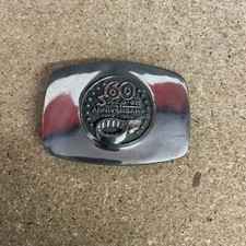 Snap On Tools Belt Buckle 60th Anniversary 1920-1980 Vintage