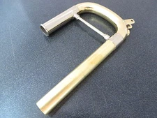 Genuine Yamaha Tuning Slide Assembly without Water Key, Brass Lacquer YTR6335