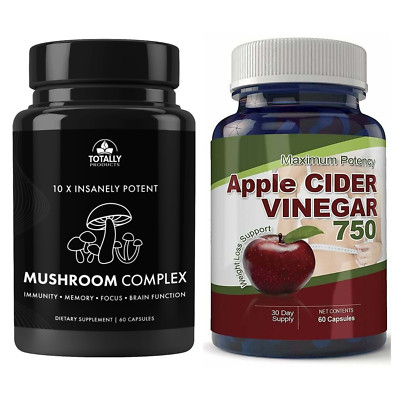 Mushroom Immune Support Brain Function & Apple Cider Vinegar Weight Management