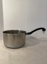 Farberware Stainless Steel 3qt Pot Sauce Pan Vintage Made in USA LD