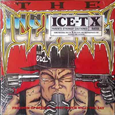洋楽 ICE-T the  ICEBERG freedom of speech  LP LP Ice-T The Iceberg (Freedom Of SpeechJust Watch What