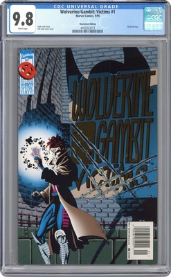 Wolverine Gambit Victims 1N CGC 9.8 Newsstand 1995 4492923013