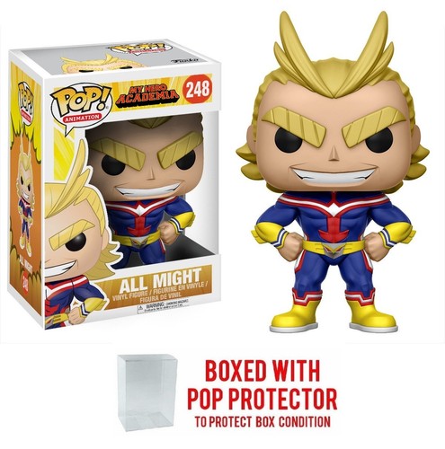 Funko Pop My Hero Academia Vinyl Figure w/case 1x All Might, Deku, Ochaco, Tsuyu - Picture 3 of 20