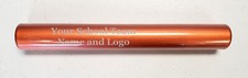 Custom Aluminum Track and Field Relay Baton- Your Team Name and Logo Engraved
