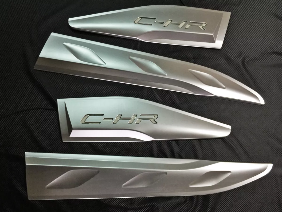 For Toyota C HR CHR SUV Car Side Door Body Cover Trim LED Accessories