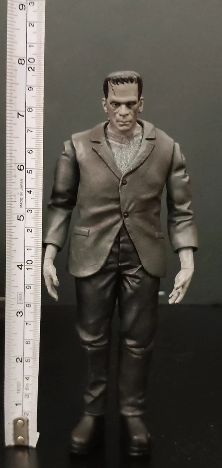 DIAMOND SELECT 2012 MONSTERS LEGACY FRANKENSTEIN BLANCO Y NEGRO EDICIÓN LIMITADA Foto 2 de 4