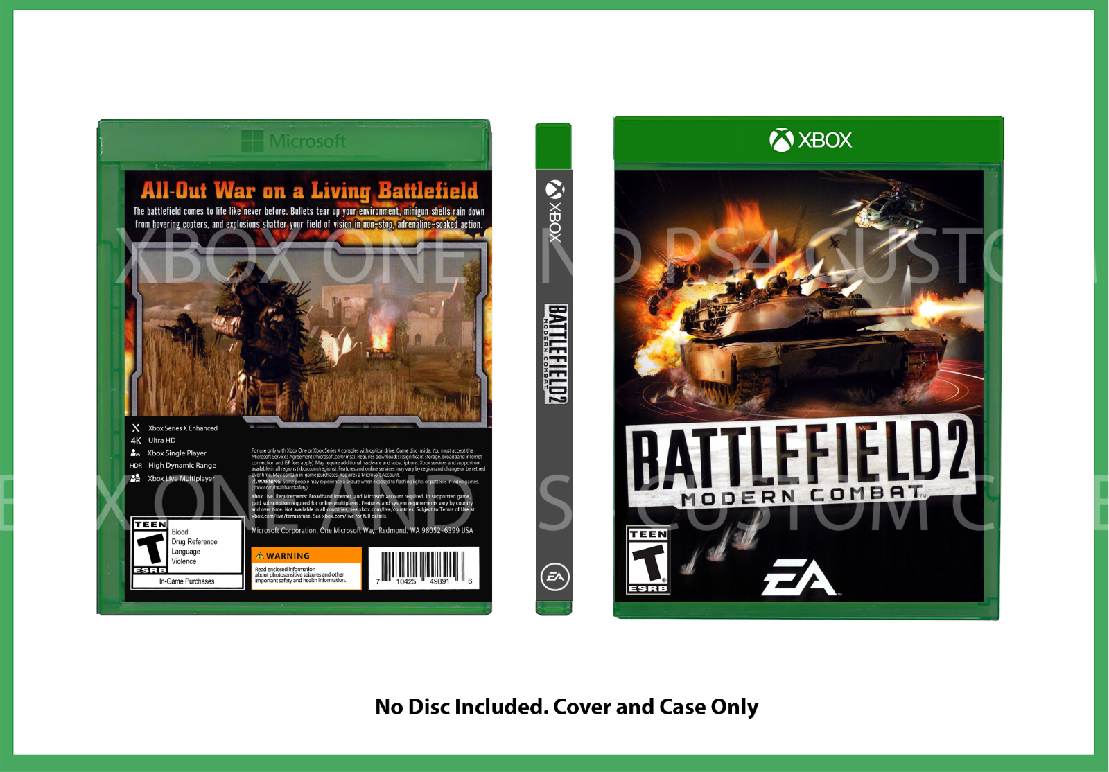  Battlefield 2 Modern Combat - Xbox 360 : Video Games