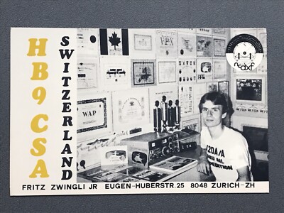 QSL-Karte Funkerkarte Amateur Card --- OA1 * 58