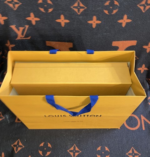 Authentic LOUIS VUITTON Empty Magnetic Box 14.25"×12”x3"w/ Paper Bag See* - Picture 12 of 12