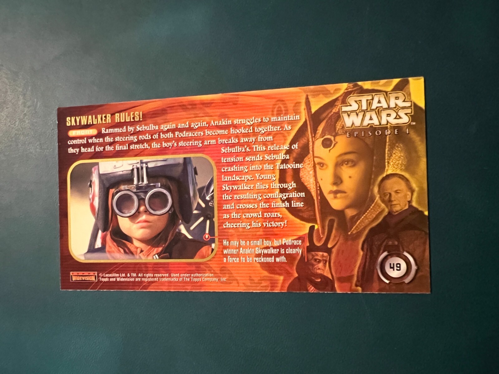 1999 Topps Star Wars Episode I SERIES 1-2 Widevision Complete Your Set U Pick - Picture 110 of 331