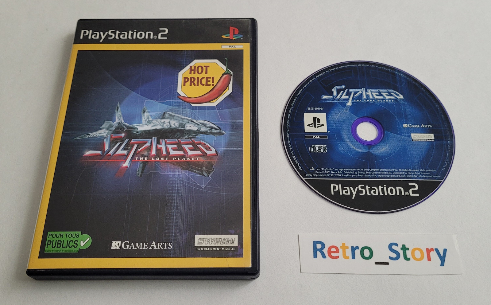 Sony Playstation PS2 - Silpheed : The Lost Planet - PAL