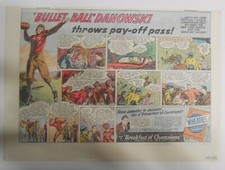 Wheaties Cereal Ad: NY Giants vs. Green Bay Packers from 1938  11 x 15 inches