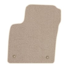 Velours Fahrermatte für Volvo S40 II Bj. 2004 - 2012 Automatten PREM BEIGE LP