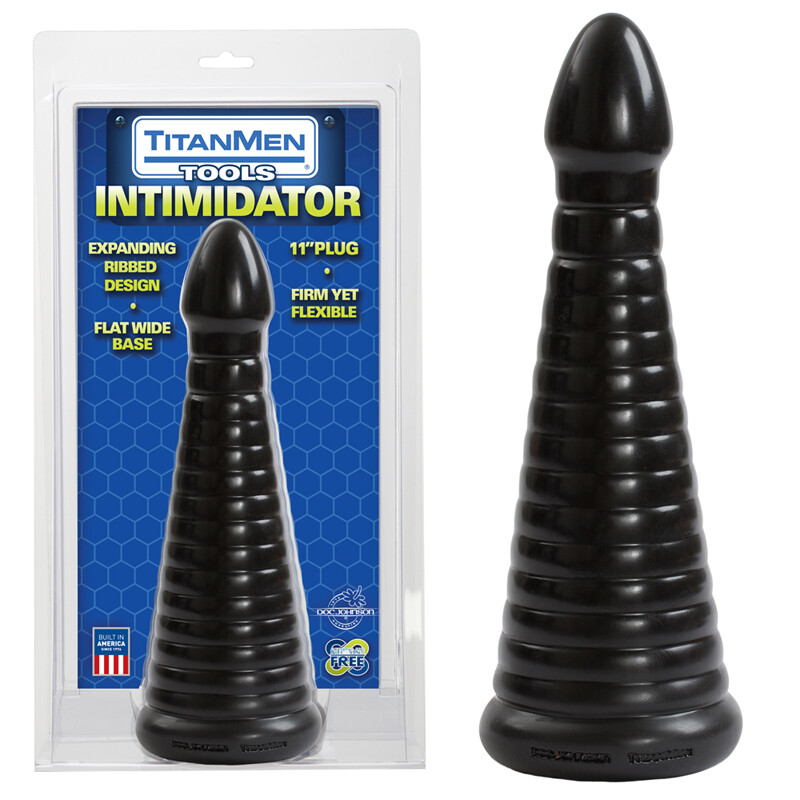 TitanMen - Intimidator Graduated Anal Stretcher butt plug Vac-U-Lock  Compatible
