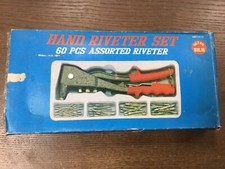 Hand riveter set 60 PCs assorted riveter