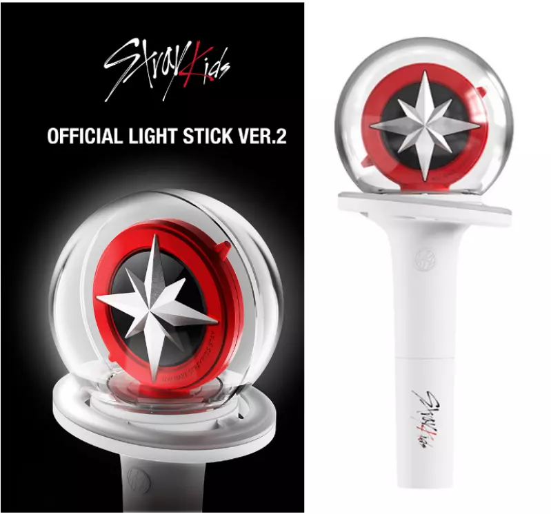 STRAY KIDS Official LIGHT STICK VER.2 2023 Authentic + Track