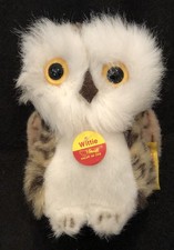 Vintage Steiff WITTIE OWL Excellent w/ Button Tag Free Shipping
