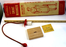 Vintage Wood Collins 20 Chalk Your Hem Skirt ...