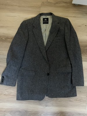 Lanvin Boyd 100% camel hair mens blazer woven in Scotland made in USA. 