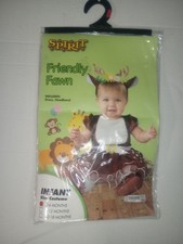 Spirit Infant Halloween Costume Friendly Fawn/Deer 0-6 Months Fast Fr Shipping