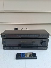 Vintage 1980s TECHNICS Stereo Amplifier SU-V98 + Tuner ST-S98A Made in Japan