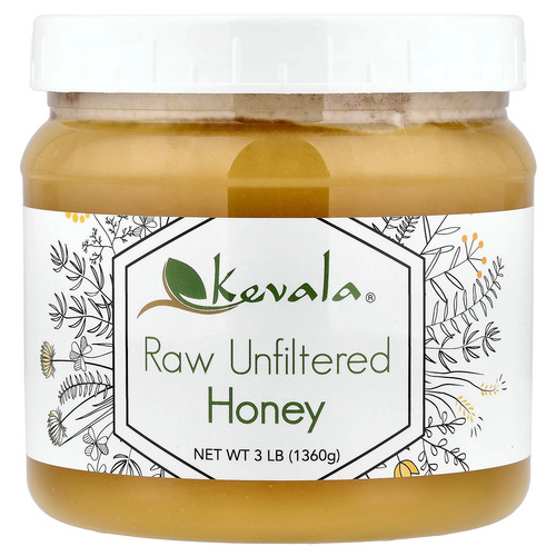 Raw Unfiltered Honey, 3 lb (1,360 g)
