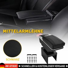 For Meiste XY Auto KFZ Mittelarmlehne Universal Schwarz Mittelkonsole Armlehne