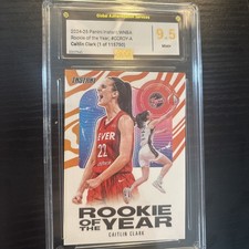 2024-25 Panini Instant WNBA Caitlin Clark Rookie Of The Year Mint + 9.5 Number1