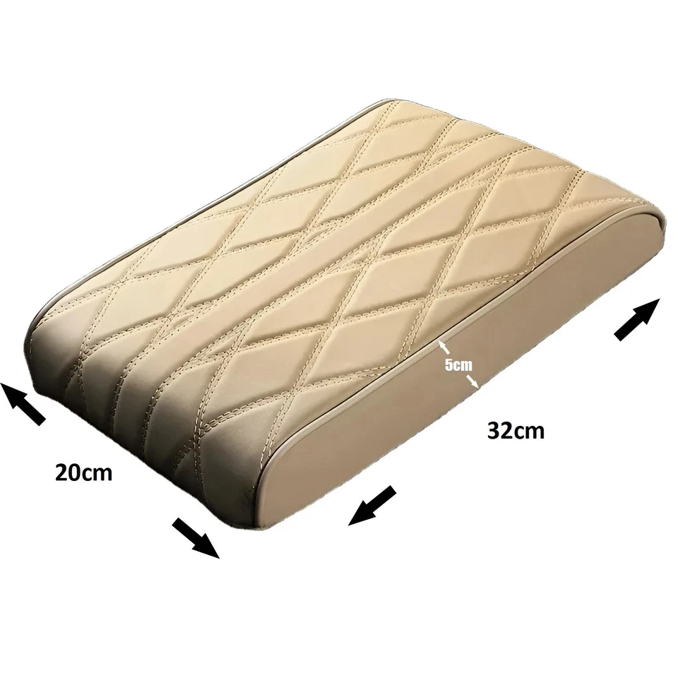 Armrest Cushion Cover Pad For Mercedes C E G GLA S CLA CLE SLC SLK SLR CLS GLC - Image 3 of 4