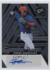2024 Leaf Press Pass Premium Auto 46/199 Jeremy Rodriguez #BA-JR1 Auto 1ko1