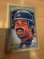1997 Donruss Diamond Kings Mike Piazza #7 of 10 - #'rd 07944/10000 - Dodgers