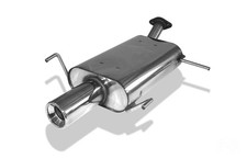 FOX Sportauspuff Nissan Primera P11 Limousine Bj. 1996-1999, Endrohr 1x90mm rund