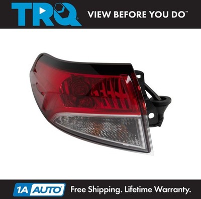 TRQ Left Rear Tail Light Assembly Driver Side Fits 2020-2025 Toyota Corolla