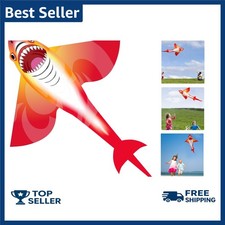Large Shark Kites for Kids  Adults, Easy to Fly, Beginner Kite for Boys  Girls