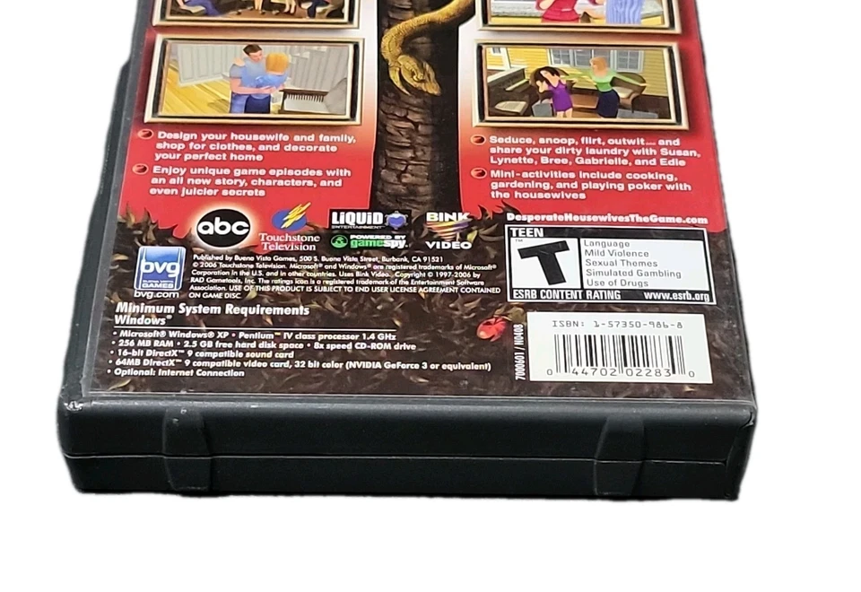 Desperate Housewives The Game (PC, 2-Disc Set, 2006) - Image 4 of 4