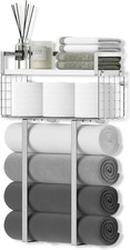 Towel Racks for Bathroom, Bathroom Shelf over Toilet,Floating Shelves