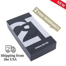 NEW SEALED Samsung Galaxy S21 Plus 5G SM-G996U 256GB/128GB Factory Unlocked US