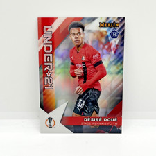 2022-23 Topps Merlin #U21-16 Desire Doue Rookie Card RC. rookie card picture