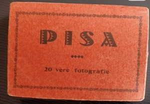 Vintage PISA Italy 20 Real Photographs “Accordion Souvenir Foto Edizioni Angeli”