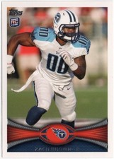 2012 Topps Zach Brown Rookie Card RC #363 Titans. rookie card picture